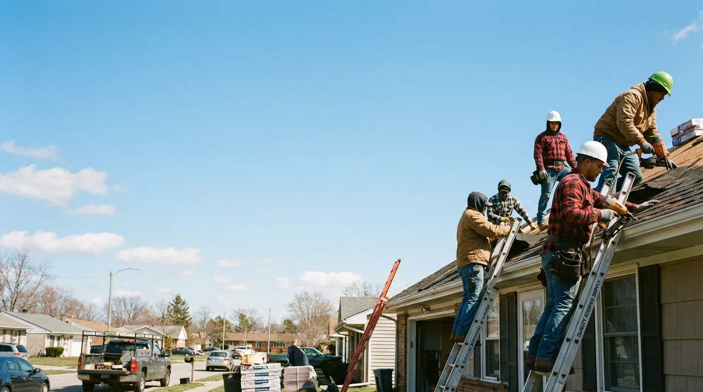 Roofing in Kendallville, IN near me